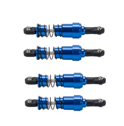 4PCS YSIDO Aluminum Big Bore Shock Absorbers 75mm Oil Damper For 1/10 RC Crawler LCG Rigs SCX10 TRX4 Gamde R1