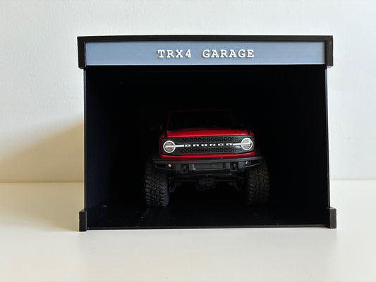 Custom garage for trx4 1/18