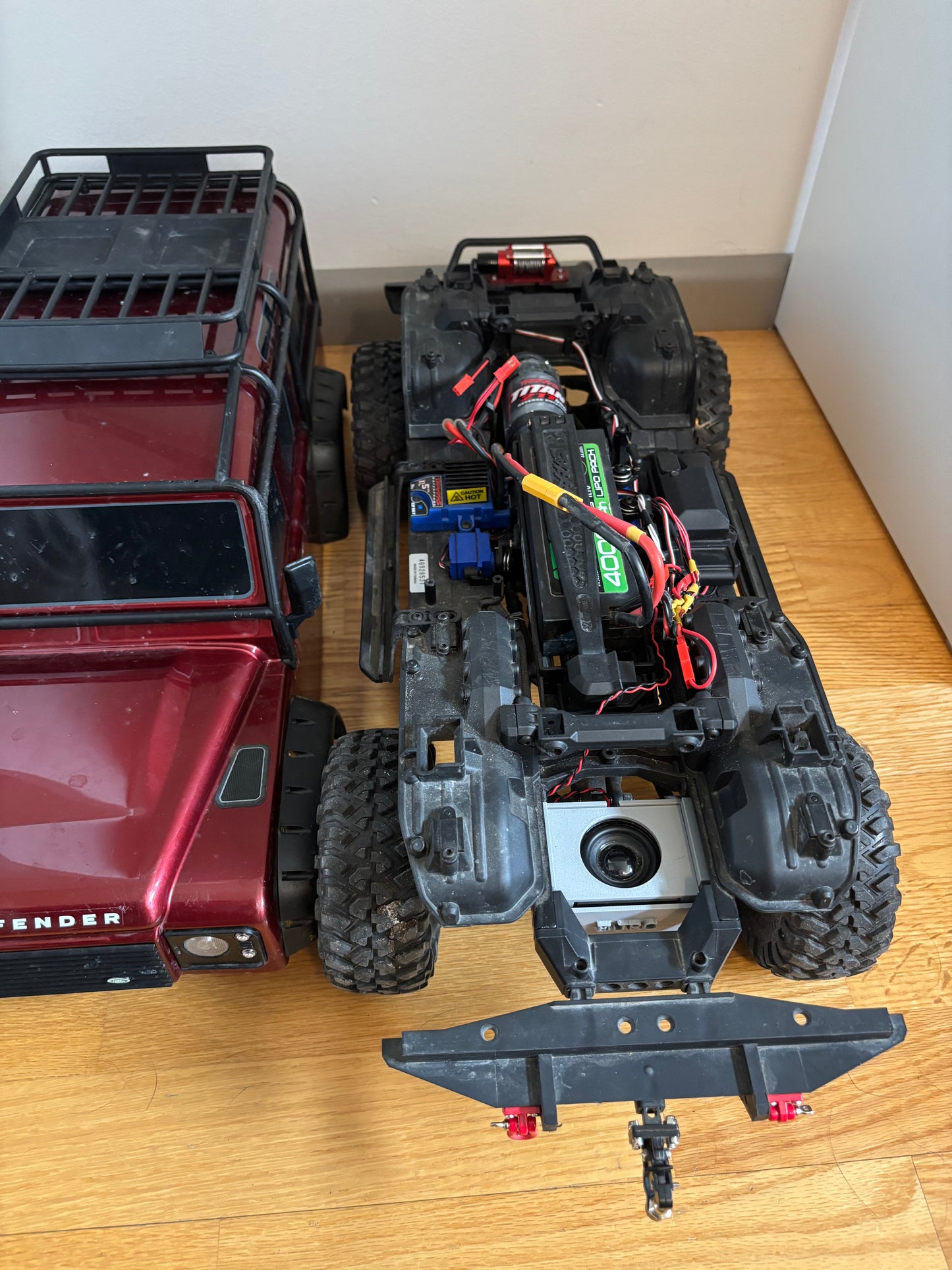 Diesel speaker and case for TRX4