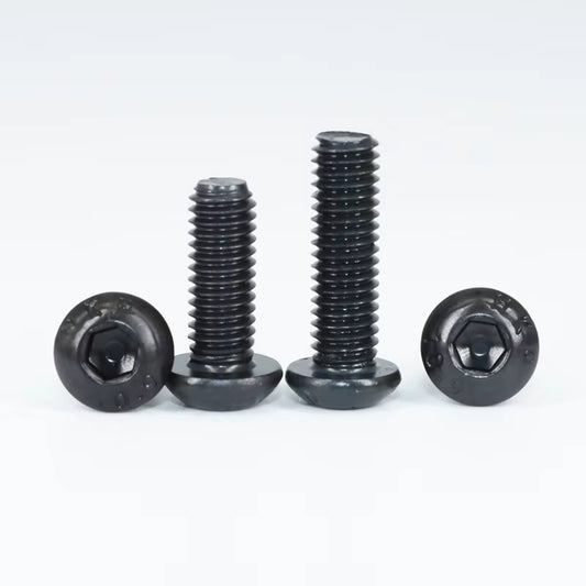 M3 Button Head Hex Socket Screw Black