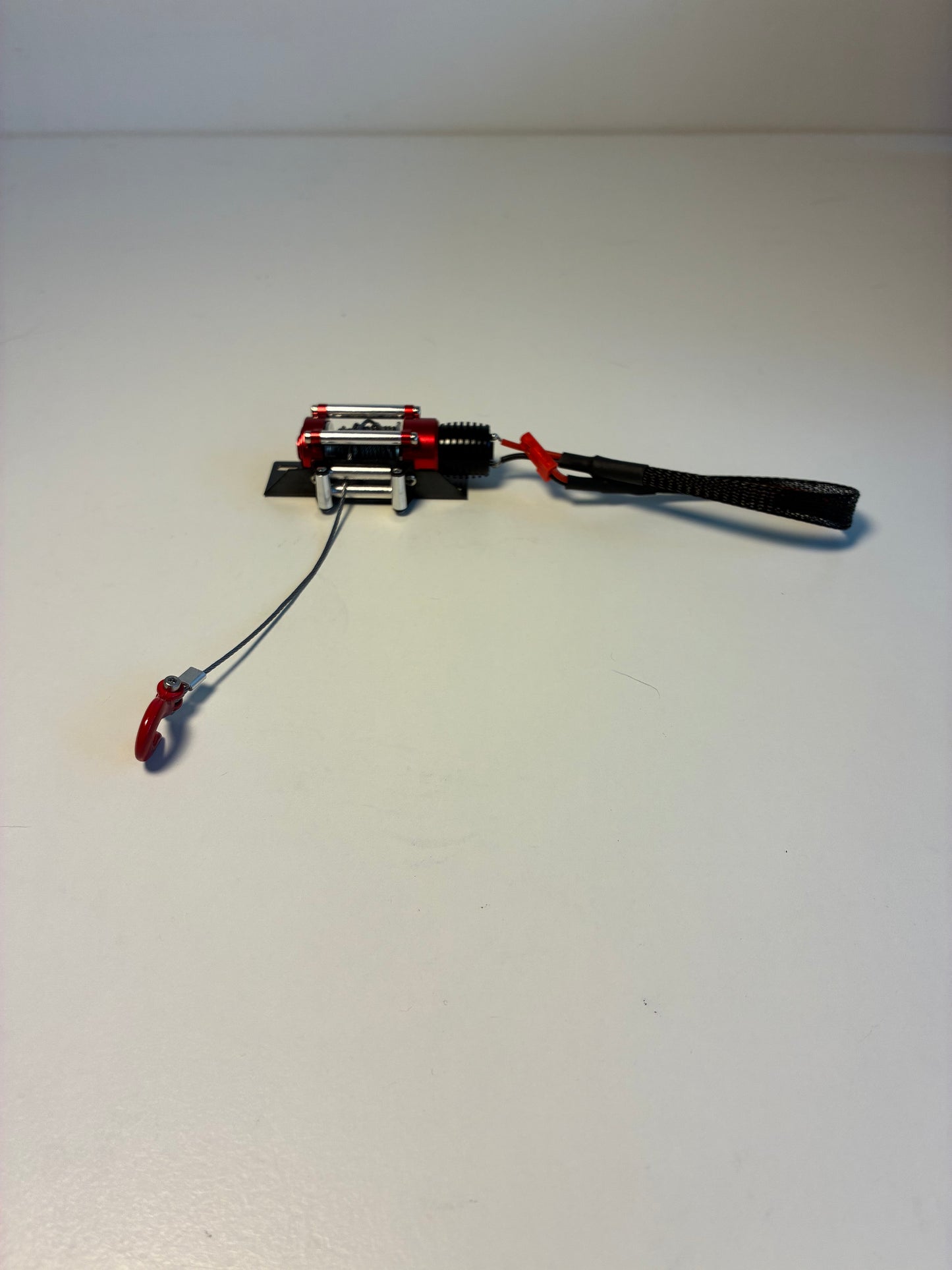 Metal Automatic Simulation Simulated Winch for 1/10 1/12 RC Crawler Car Axial SCX10 III 90046 D90 TRX4 TRX-6 D110 Redcat